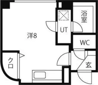 カームフィールド1815【101号室】の間取り