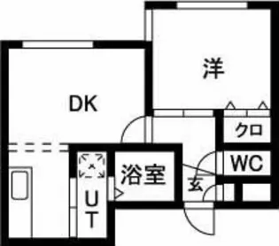 フェリーチェ27【2階】の間取り