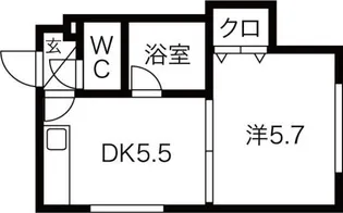 ハイムプレステージ【2階】の間取り