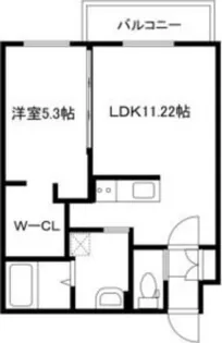 VENTVERT【4階】の間取り
