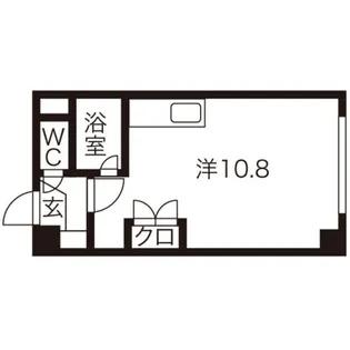 モンターニュアネックス【5階】の間取り