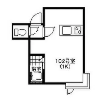 FELICE北31条【102号室】の間取り