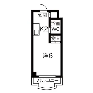メゾン・ド・グルー【418号室】の間取り