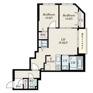 S-RESIDENCE元町alectra【3階】の間取り