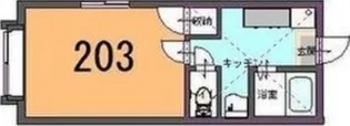 Astral I【203号室】の間取り