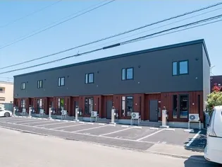 北海道札幌市北区屯田二条1丁目【テラスハウス】の外観