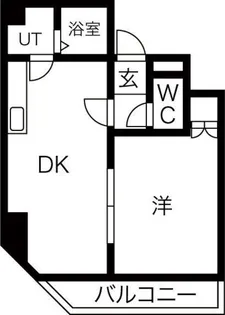 Berlinetta(ベルリネッタ)N21【303号室】の間取り
