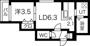 RAFIO N26 【2階】の間取り