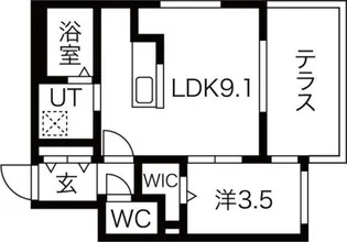 アンティーク【1階】の間取り