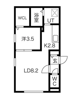 LiveaseN16(リヴィースエヌ16)【4階】の間取り