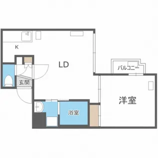 VeroShangri-la【5階】の間取り