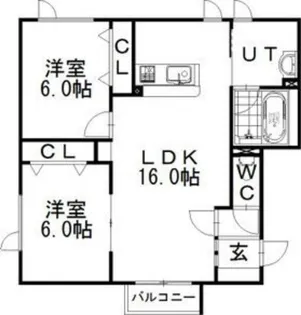 スピカ・カルマーレ【301号室】の間取り