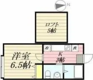 compartment環状通【203号室】の間取り