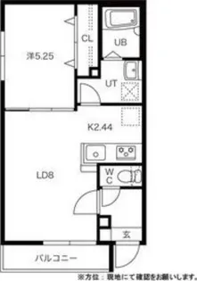 Gare de coco(ガレ ド ココ)【1階】の間取り