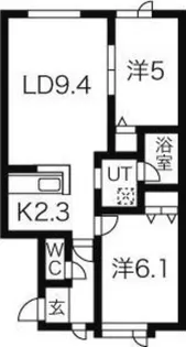 カルテット I【2階】の間取り