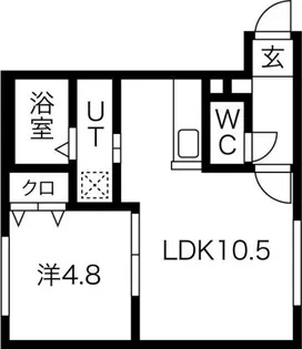 MTガーデンNorth【2階】の間取り