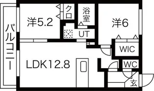 Park Village Sapporo 【1階】の間取り