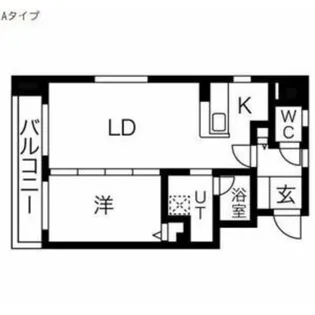 ドエル宮の沢【601号室】の間取り