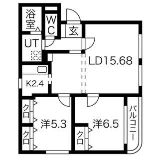 Vest Life 21【4階】の間取り