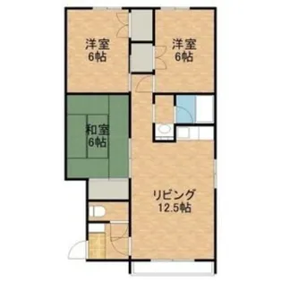 TRヴィラ【102号室】の間取り