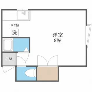 RaRa新川【2階】の間取り