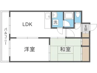 アンジーたかつビル【210号室】の間取り
