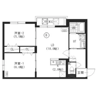 スマイルN15【302号室】の間取り