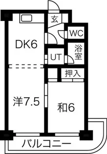 アルファスクエア麻生【403号室】の間取り