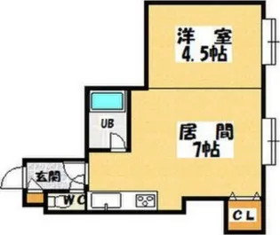 エミネンスプラザ麻生【202号室】の間取り