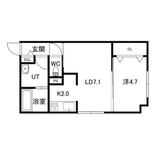 グレイス スクエア【3階】の間取り