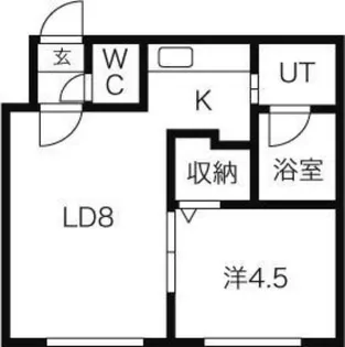 サンテモンターニュ【3階】の間取り