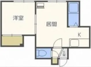 Palm Hill麻生Ⅰ(パームヒル)【2階】の間取り