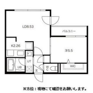 LIEN N9(リアンN9)【4階】の間取り