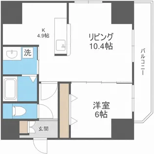 グラン札幌(GRAN SAPPORO)【1階】の間取り