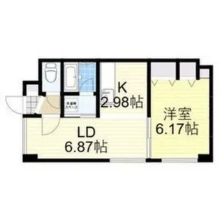 フロイデンス桑園【4階】の間取り