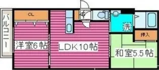 コーラル15【3階】の間取り