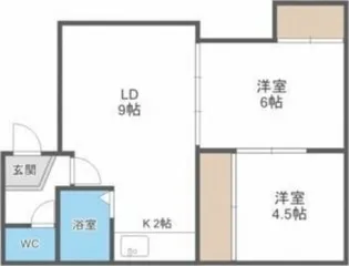 坂井マンション【202号室】の間取り