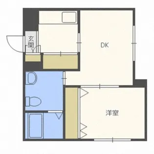 ブランノワールエピオス【4階】の間取り