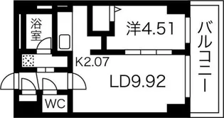 ZOLEE(ゾリー)【6階】の間取り