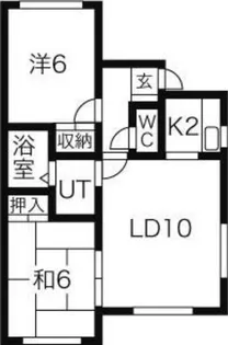 コール・イン・ハピネス IV【1階】の間取り