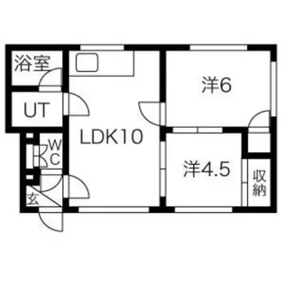 クリスタルハイツ栄町【302号室】の間取り