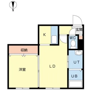 フレンズN20【3階】の間取り