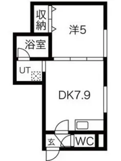 エクセレント東【105号室】の間取り