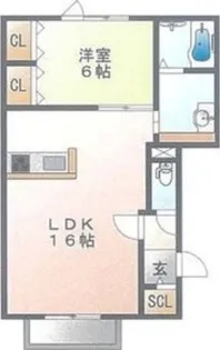 グランドルチェ【1階】の間取り