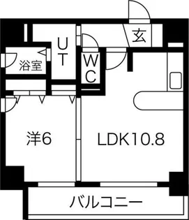 PARKSIDE KIB【7階】の間取り