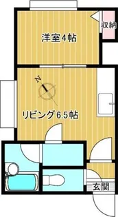 ライラックコート【201号室】の間取り