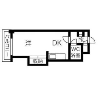 ハルキハウス【3階】の間取り