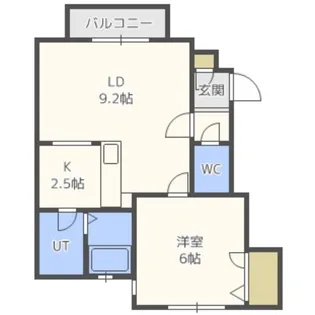 グランシードI【4階】の間取り