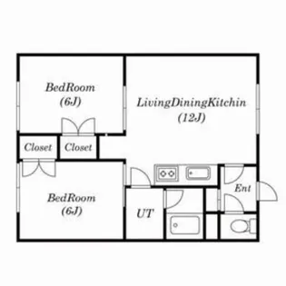 ラミアール花畔【2階】の間取り
