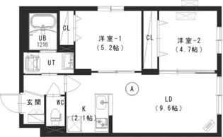新築)ルチアーノN35【4階】の間取り
